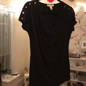 WHITE HOUSE BLACK MARKET scoop neck blouse